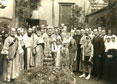 Празднование Архиепископом Александром своего дня ангела в 1934 году в день святого благоверного князя Александра Невского.